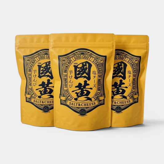 塩チーズ芋けんぴ 國黄 3P